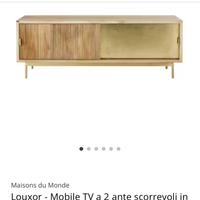 Luoxor Mobile tv a 2 ante scorrevole in mango 150