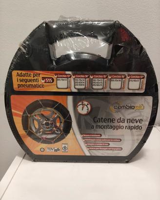 Catene neve CambioPiù KNS-80 nuove sigillate