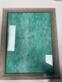 Cornice nuova 30x40 con vetro stile moderno grigio