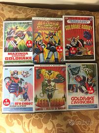 Dvd mazinga goldrake jeeg robot ufo robot nuovi