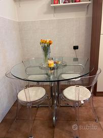 Tavolo cristallo