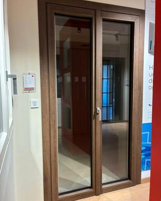 Portafinestra PVC WnD bicolore triplo vetro