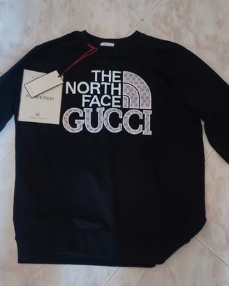 Felpa North face x Gucci