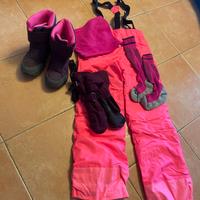 Kit neve bimba 5/6 anni