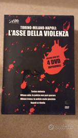 Cofanetto poliziesco italiano 4 DVD (raro)