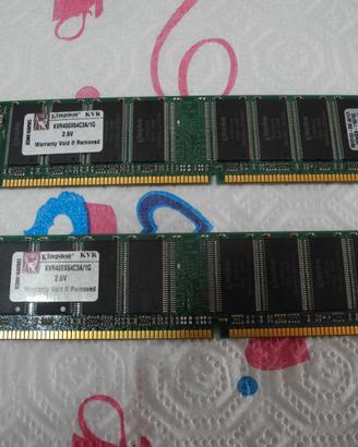 ram vintage ddr 1-400 da 1 giga