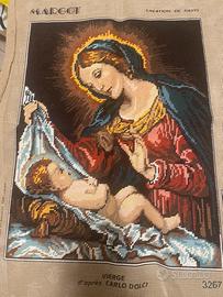 Quadro mezzo punto vierge