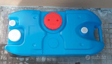 Serbatoio d’Acqua con Ruote vidaXL – 40L Blu (NUOV