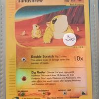 POKEMON carta SANDSHREW holo