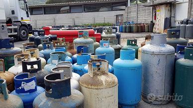 Ritiro Bombole GLP vecchie/scadute per uso hobby.