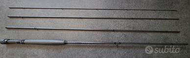 Canna pesca ninfa Adams Max Black 