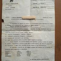 Documentazione rara anni '70-'80 FS Ufficio Organi