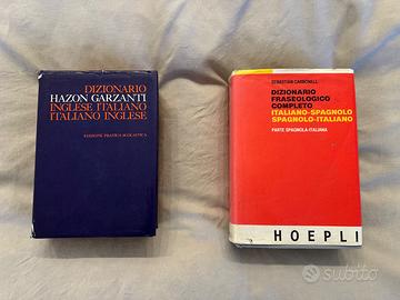 Dizionario Inglese Italiano e Spagnolo Italiano