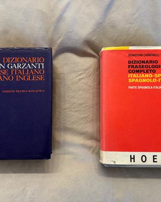 Dizionario Inglese Italiano e Spagnolo Italiano