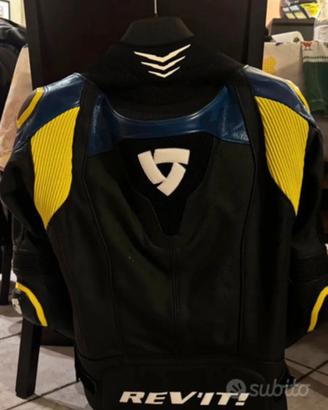 GIACCA REVIT MOTO PELLE