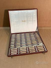 ODONTOTECNICA COFANETTO DENTI DENDIA  ANNI '50.