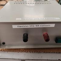alimentatore 24V non stabilizzato