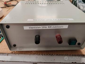 alimentatore 24V non stabilizzato