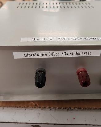 alimentatore 24V non stabilizzato
