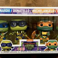 Funko Pop Tartarughe Ninja Glow 4 Pack
