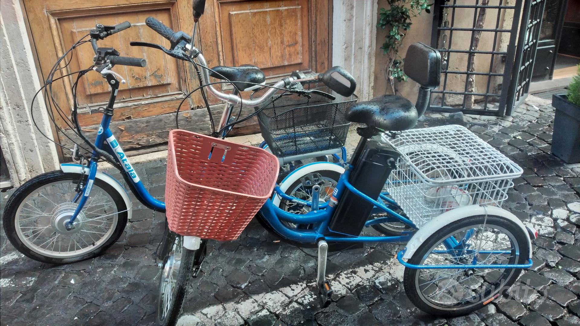 Cargo Bike Decathlon Triciclo Per Adulti Tandem Bicicletta Adulti