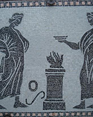 mosaico "vestali