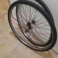 COPPIA RUOTE 28 POLLICI VINTAGE 