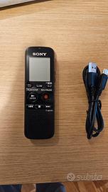 registratore vocale sony