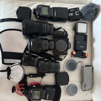 Sony alpha obiettivi e-mount accessori fotografia