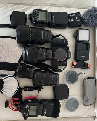 Sony alpha obiettivi e-mount accessori fotografia