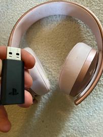Cuffie sony 3d gold Wireless Headset  - ps4 e ps5