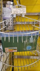 Angolare doccia in acciaio