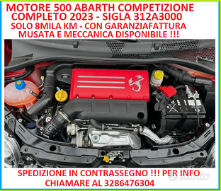 MOTORE 312A3000 ABARTH 595 2023 GARANZIA 12MESI