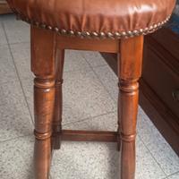 sgabello in legno 