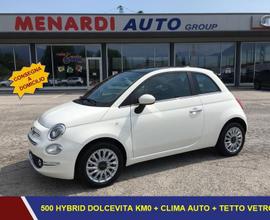 FIAT 500 1.0 Hybrid Dolcevita TETTO+FENDI+SEN...