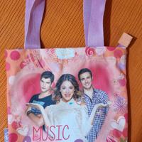 Borsetta Borsa Violetta Originale Disney Passion