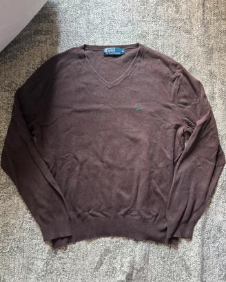 Maglione marrona Ralph Lauren