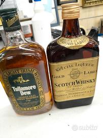 due bottiglie da collezione 