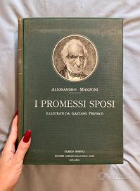 Libro Promessi Sposi, Manzoni, 1915, RARO, vintage