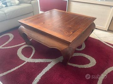 Tavolino in legno etnico