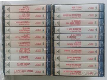 COLLEZIONE 20 VHS "IL TEATRO DI EDOARDO" VIDEORAI