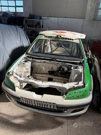 scocca con Rollbar Peugeot 106 da autocross