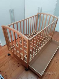 LETTINO IN LEGNO PER BAMBINI