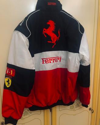 Giacca Ferrari F1 vintage ricamata