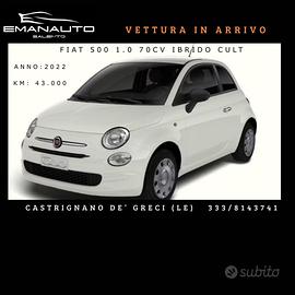 FIAT 500 1.0 70cv Ibrido Cult *2022