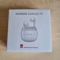 CUFFIE  BT HONOR NUOVE IMBALLATE EARBUDS X6