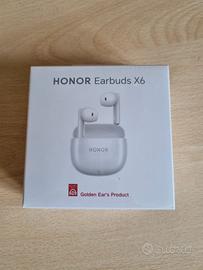 CUFFIE  BT HONOR NUOVE IMBALLATE EARBUDS X6