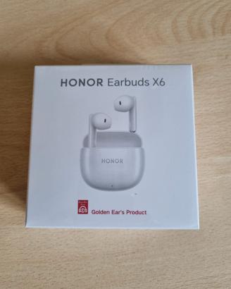 CUFFIE  BT HONOR NUOVE IMBALLATE EARBUDS X6