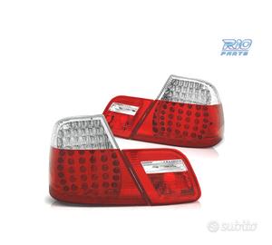 FANALI BMW E46 COUPE 03-07 LED ROSSO CROMATO LOOK 