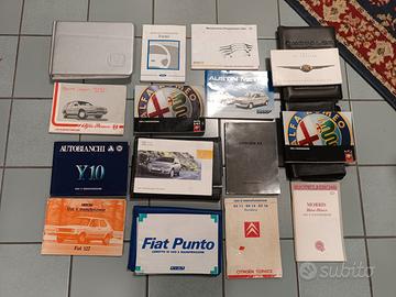 Libretti uso e manutenzione vari